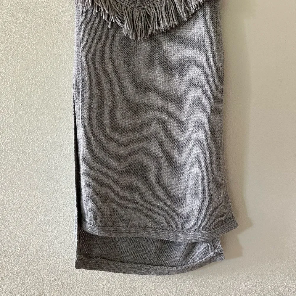 Anthropologie Nomad Morgan Carper Vesper Turtleneck Fringe Tunic Dress XS - Picture 4 of 8